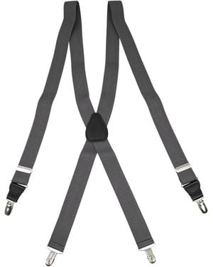 Status Drop-clip Suspenders - Black