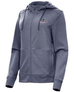 Antigua Gonzaga Bulldogs Seeker Full-zip Hoodie - Blue