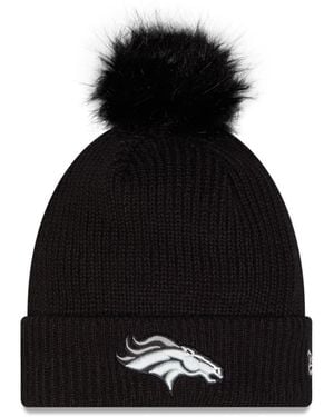 KTZ Denver Broncos 2026 Salute To Service Cuffed Knit - Black