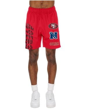 KTZ San Francisco 49ers Match Shorts - Red