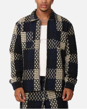 Xxiii Textured Weave Jacket - Black