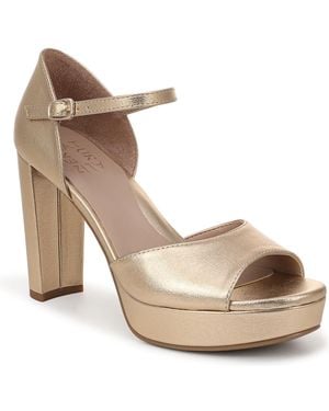 Naturalizer Novi Strappy Sandals - Natural
