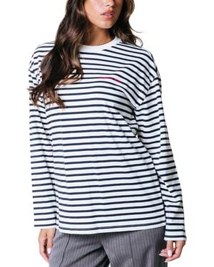 Colourful Rebel Bold Logo Longsleeve - Blue