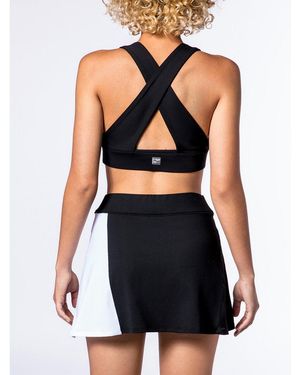PB5star X-over Back Sports Bra - Black