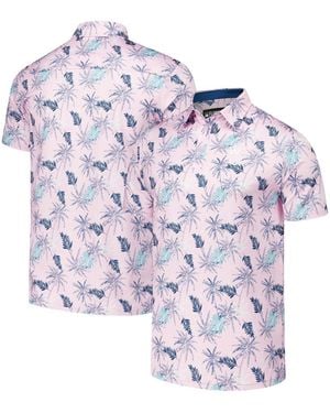 Flomotion Wm Phoenix Open Breezy Banks Polo Shirt - Pink