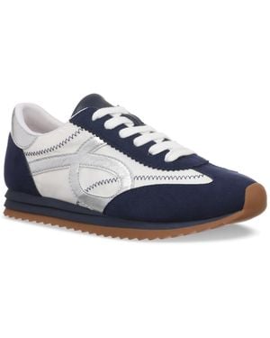 On 34th Madisonn Colorblock Sneakers - Blue