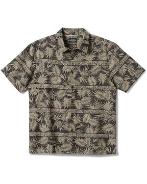 Quiksilver Fern Garden Woven Shirt - Gray