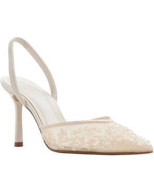 ALDO Carollina Slingback Dress Sandals - White