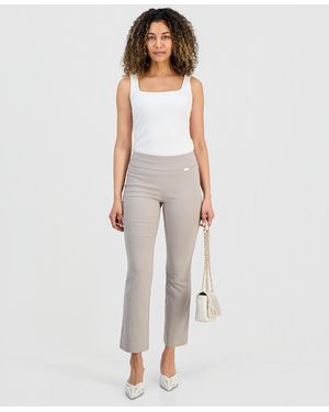 INC International Concepts Petite Mid-rise Bootcut Pants - Blue