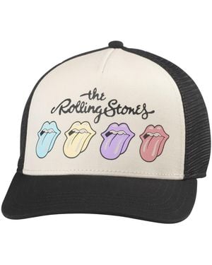 American Needle Cream/black Rolling Stones Sinclair Adjustable Hat - Gray