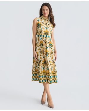 Kasper Slvlss Collared Midi - Metallic