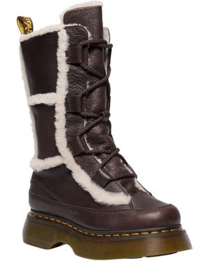 Dr. Martens Buzz Lace Grizzly Lace-up Boots - Brown