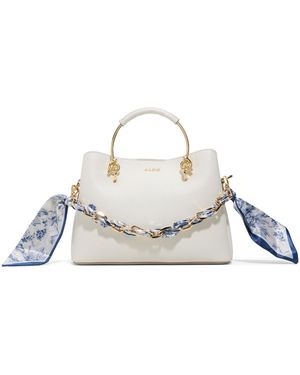 ALDO Calanthee Mini Satchel Handbag - White