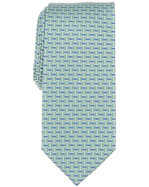 Perry Ellis Perry Ellis Sampson Classic Geometric Tie - Blue