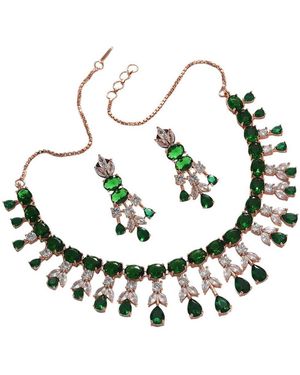SOH Party Stone Jewelry Set - Green