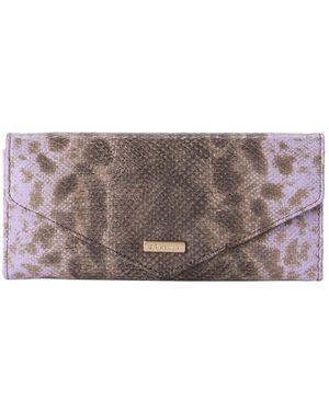Brahmin Veronica Envelope-style Leather Wallet - Gray