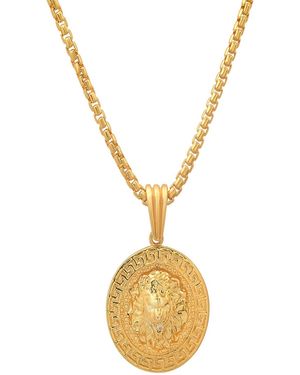 Steeltime Sterling Lion Head Round - Metallic
