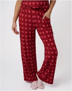 WeWoreWhat Pull-on Sleep Pants - Red