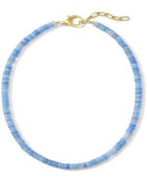ALV Jewels Gemstone Beaded Necklace - Blue