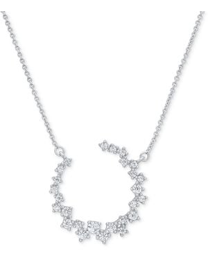 Macy's Diamond Scattered Necklace (3/8 Ct. T.w. - Metallic