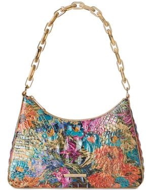 Brahmin Mod Esme Medium Leather Melbourne Shoulder - Blue