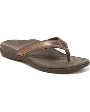 Vionic Tide Thong Sandals - Gray