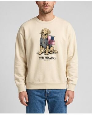 Uscape Apparel And Colorado Buffaloes Americana Good Boy Ribbed Premium Sweatshirt - Natural