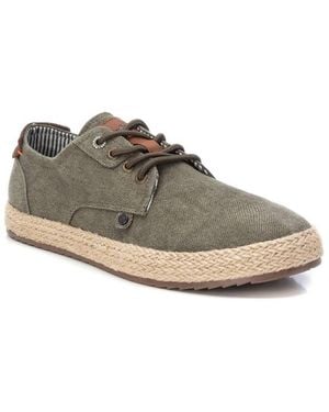 Xti Casual Jute Wrapped Sole Oxfords - Gray