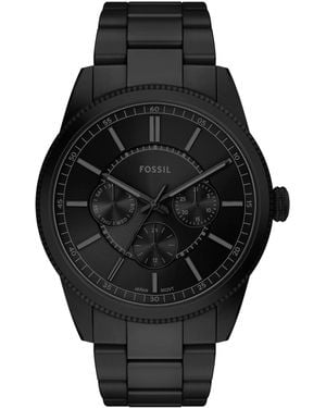 Fossil Pearson Multifunction Stainless-steel Watch - Black