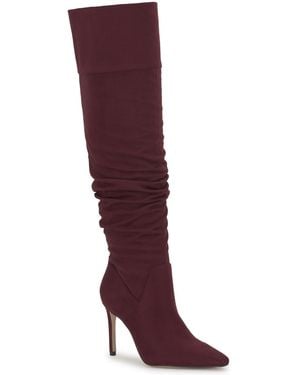 Jessica Simpson Olyra Stiletto Over-the-knee Boots - Red