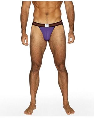 Bike Athletic Mesh Jockstrap - Blue