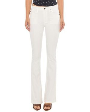 KanCan Essentials Vanilla High Rise Bootcut Jeans - White
