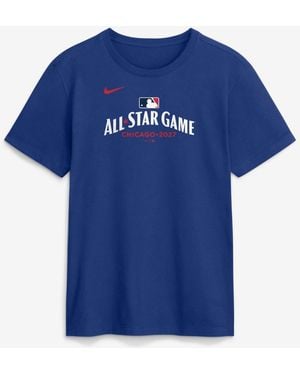 Nike 2027 Mlb All-star Game Wordmark T-shirt - Blue