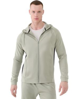 4F Zipped Hooded Quick-drying Training Sweatshirt - Gray