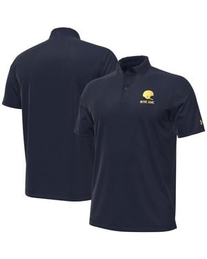 Under Armour Short Sleeve Classic-fit Polo Shirt - Blue