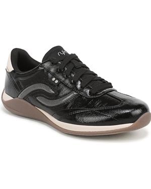 Ryka Era Low Profile Lace Up Sneakers - Black