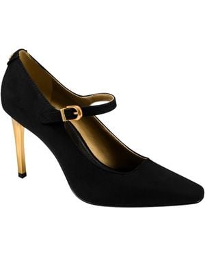Donna Karan Santiago Mary Jane Pumps - Black