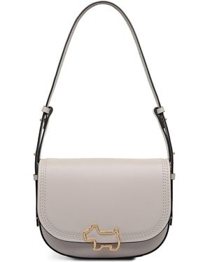 Radley Keswick Mews Leather Small Shoulder Handbag - Gray
