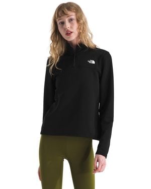 The North Face Cedar Trail Grid Fleece Zip Jacket - Black