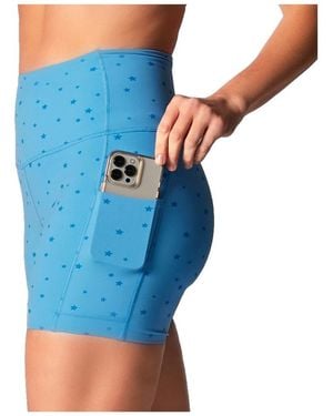 Tavi Stash & Dash Biker Short 6" - Blue