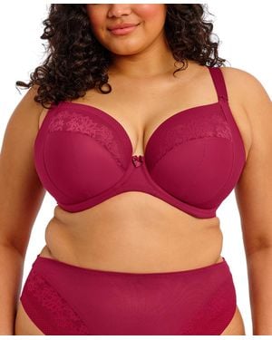 Elomi Nerina Full-figure Underwire Plunge Bra El302734 - Red