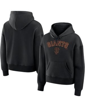 Fanatics San Francisco Giants Lockup Legacy Fleece Hoodie - Black
