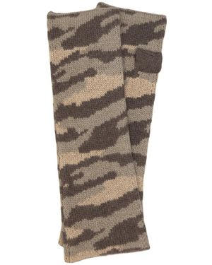 Portolano Camouflage Armwarmer Gloves - Gray