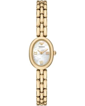 Emporio Armani Two-hand -tone Stainless Steel Watch - Metallic