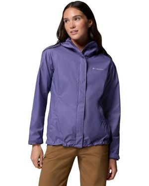 Columbia Omni-tech Arcadia Ii Rain Jacket - Purple