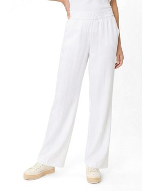 Olsen Twill Pull-on Pant - White