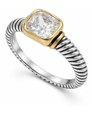 And Now This Cubic Zirconia Ring - Metallic