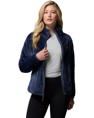 Columbia Fire Side Ii High-pile-fleece Jacket - Blue
