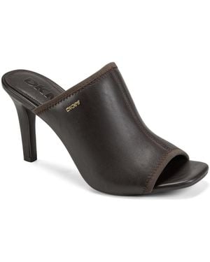 DKNY Bryant Slip-on Dress Sandals - Black