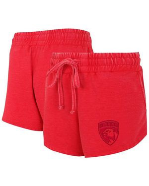 Concepts Sport Florida Panthers Volley Fleece Shorts - Red